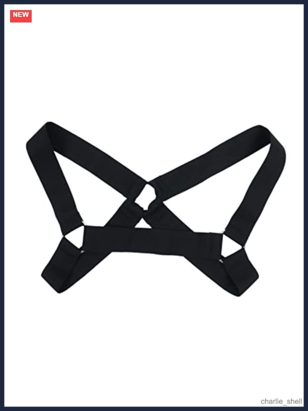 Men's Nylon Polyester Elastic Harness Belt Body Strap Club Cosplay Costume